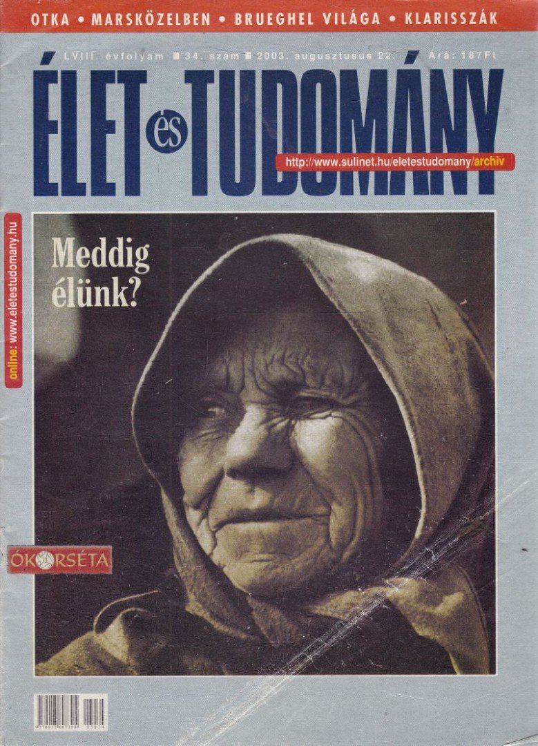 Herceg János - Élet és Tudomány LVIII. évf. 2003/34. szám [antikvár]