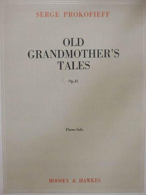 Serge Prokofieff - Old Grandmother's Tales [antikvár]