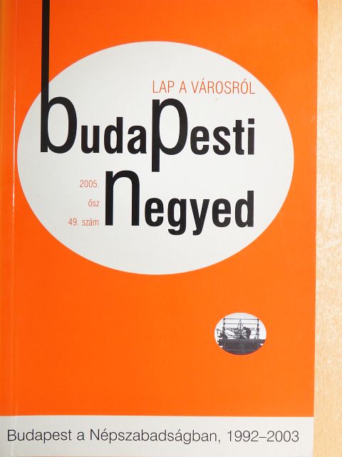 Budapesti Negyed 2005. ősz [antikvár]