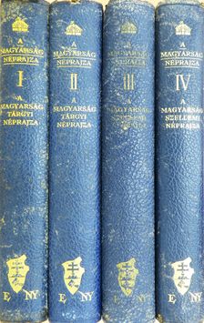 Bátky Zsigmond - A magyarság néprajza I-IV. [antikvár]