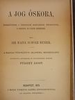 Sir Maine Sumner Henrik - A jog őskora [antikvár]