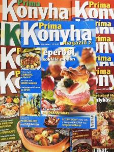 Príma Konyha Magazin 2001-2002., 2004., 2009. (vegyes számok)(10db) [antikvár]