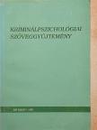 Andorka Rudolf - Kriminálpszichológiai szöveggyűjtemény II. [antikvár]