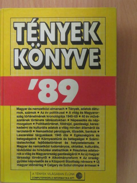 Ambrózy Pál - Tények könyve '89 [antikvár]