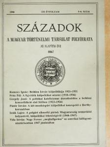 A. Sz. Milnyikov - Századok 1990/5-6. [antikvár]