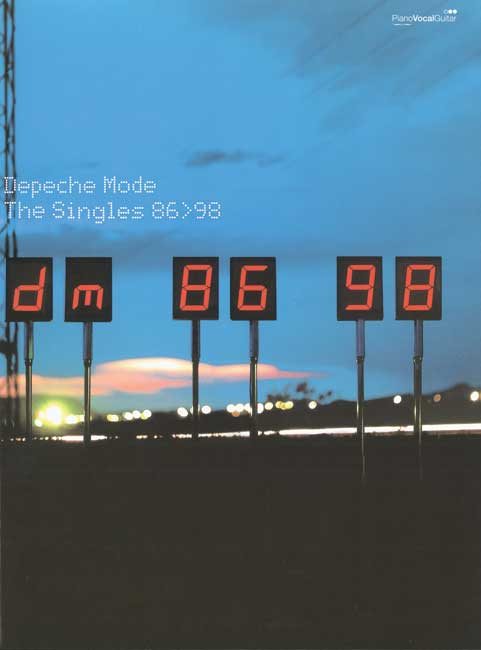DEPECHE MODE - THE SINGLES 86-98 FOR PIANO / VOCAL / GUITAR