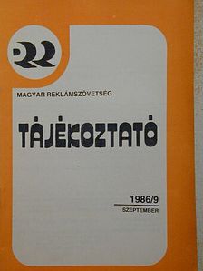 Tájékoztató 1986/9. [antikvár]