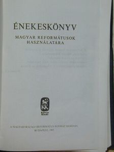 Böszörményi Pál - Énekeskönyv [antikvár]