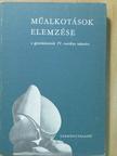 Dr. Maksay László - Műalkotások elemzése [antikvár]