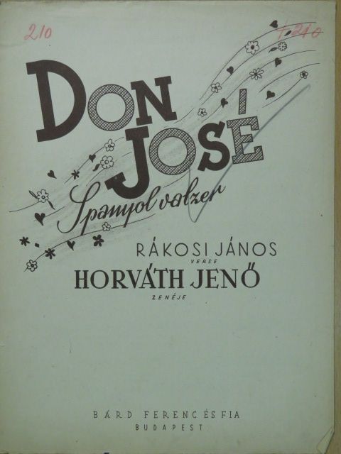 Horváth Jenő - Don José [antikvár]