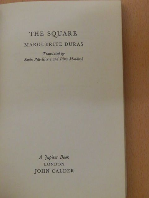 Marguerite Duras - The Square [antikvár]