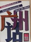 Frank Hammes - Kantonesisch - Wort für Wort [antikvár]