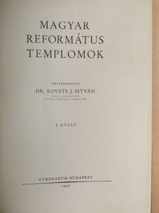 D. Dr. Nagy Sándor - Magyar református templomok I. [antikvár]