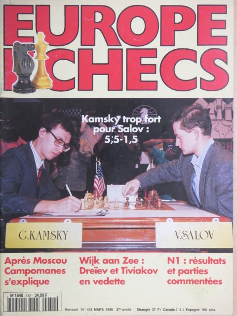 Europe Échecs Mars 1995 [antikvár]