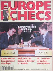Europe Échecs Mars 1995 [antikvár]
