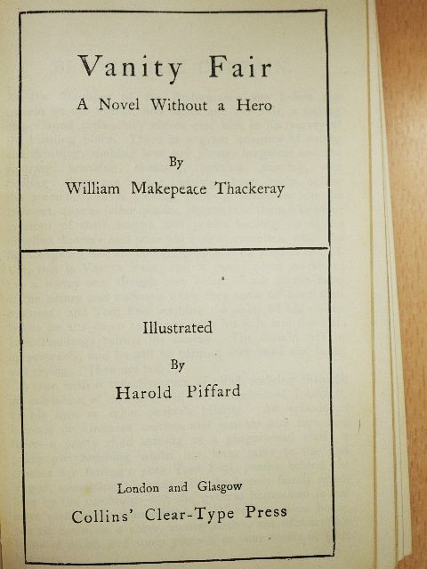 William Makepeace Thackeray - Vanity Fair [antikvár]