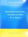 Ludwig von Köchel - Chronologisch-thematisches Verzeichnis sämtlicher Tonwerke Wolfgang Amade Mozarts [antikvár]