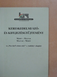 Kereskedelmi szó- és kifejezésgyűjtemény [antikvár]