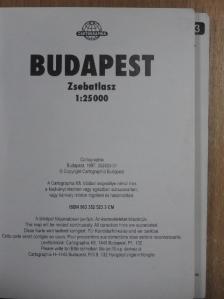 Budapest zsebatlasz [antikvár]