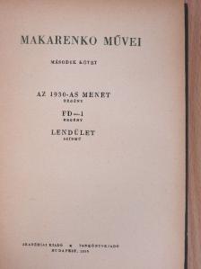 Makarenko - Makarenko művei II. [antikvár]