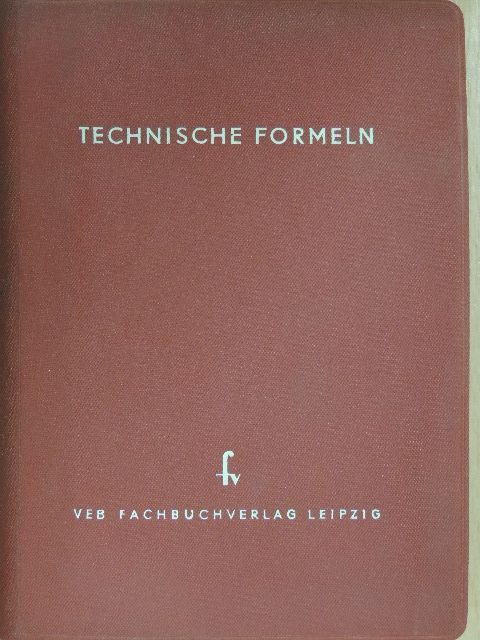 Technische Formeln [antikvár]