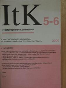 Bitskei István - Irodalomtörténeti Közlemények 2000/5-6. [antikvár]