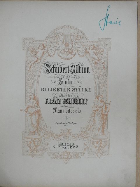 Franz Schubert - Schubert-Album/Compositionen für Pianoforte solo von Peter Tschaikowsky [antikvár]
