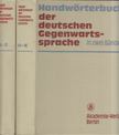 Günter Kempcke - Handwörterbuch der deutschen Gegenwartssprache  I-II. [antikvár]