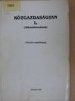 Dr. Nagy Lajos - Közgazdaságtan I. [antikvár]