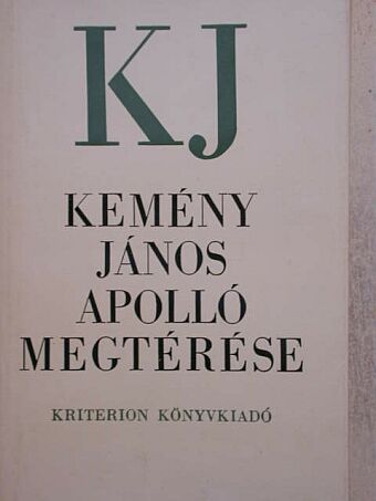 Kemény János - Apolló megtérése [antikvár]