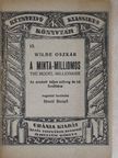 Oscar Wilde - A minta-milliomos [antikvár]