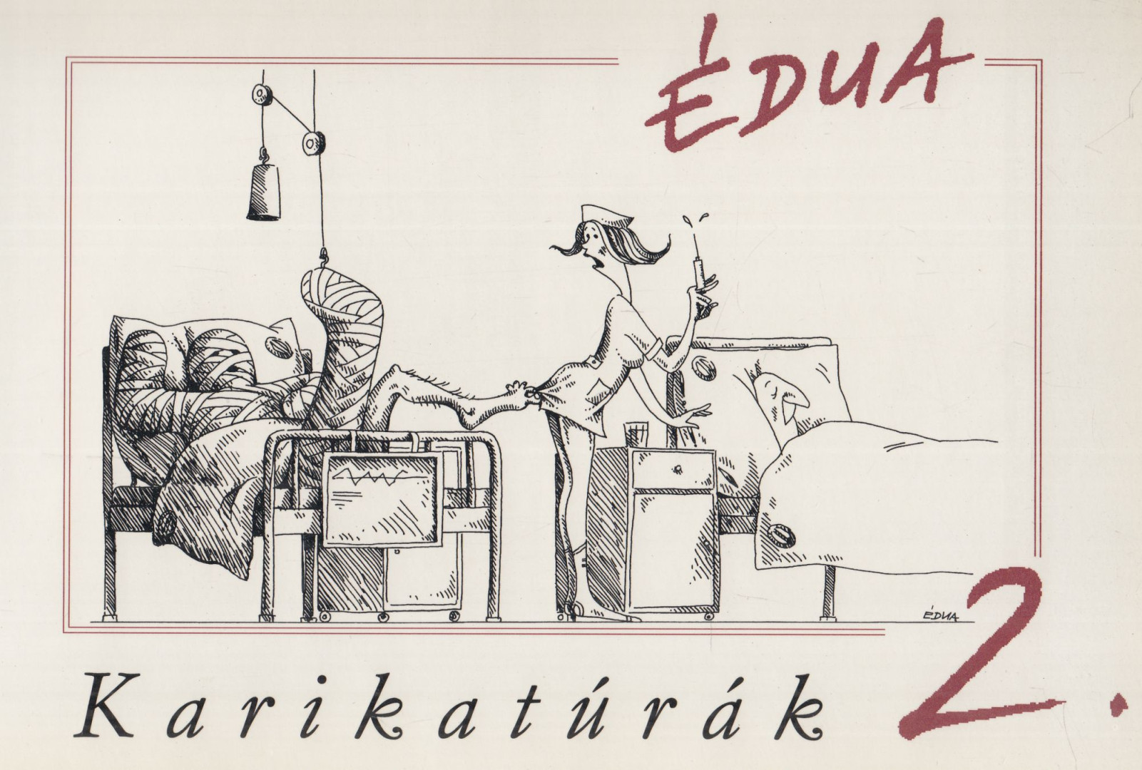 SZŰCS ÉDUA - Karikaturák 2. (dedikált) [antikvár]