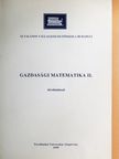Thomas Gal - Gazdasági matematika II. távoktatással [antikvár]