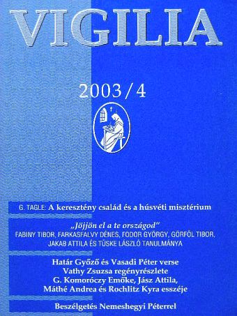Anthony Bloom - Vigilia 2003. április [antikvár]