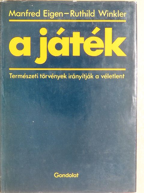 Manfred Eigen - A játék [antikvár]