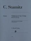 STAMITZ, CARL - VIOLAKONZERT NR.1 D-DUR KLAVIERAUSZUG URTEXT (GERTSCH/WEIBEZAHN/UMBREIT)
