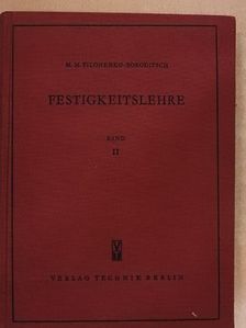 B. A. Olissow - Festigkeitslehre II [antikvár]