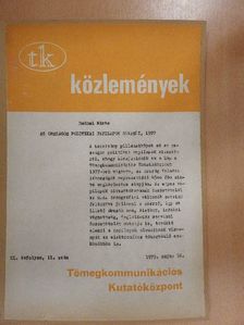 Radnai Márta - Az országos politikai napilapok olvasói, 1977 [antikvár]