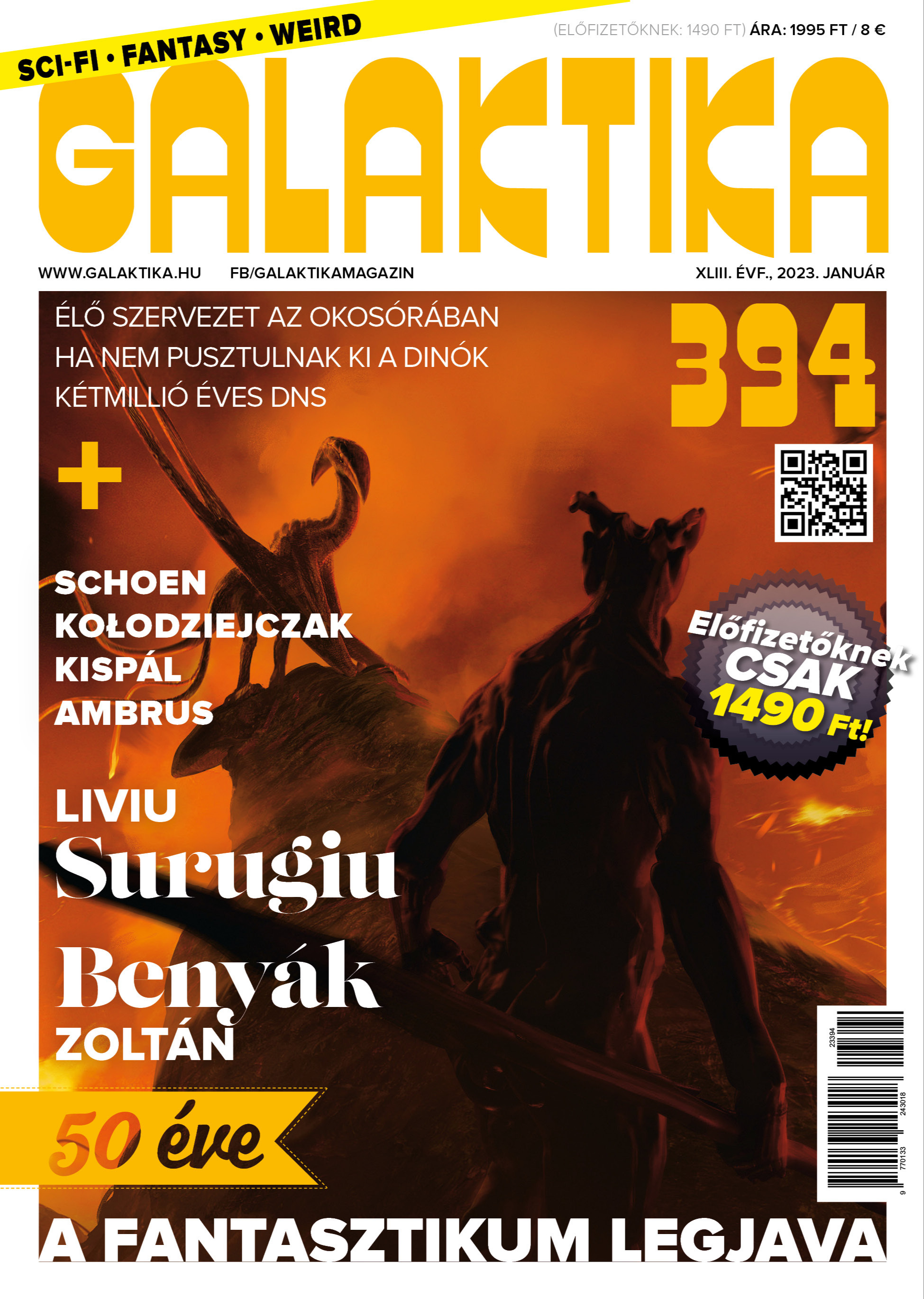 Katalin (főszerk.) Mund - Galaktika 394 [eKönyv: pdf]