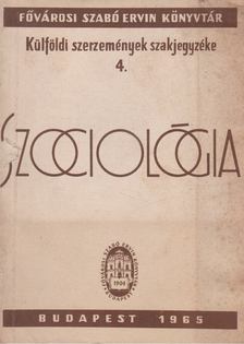 Breiner Sándorné - Szociológia 1958-1964 szerzeményeiből [antikvár]