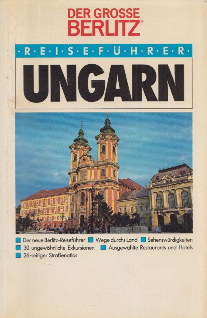 Ken Bernstein - Der große Berlitz Reiseführer - Ungarn [antikvár]