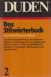 Günther Drosdowski - Duden 2. - Das Stilwörterbuch [antikvár]