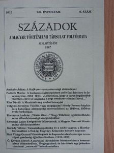 Anderle Ádám - Századok 2015/6. [antikvár]