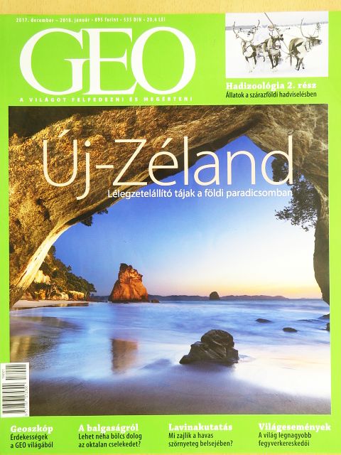 Fuisz Tibor István - GEO 2017. december - 2018. január [antikvár]