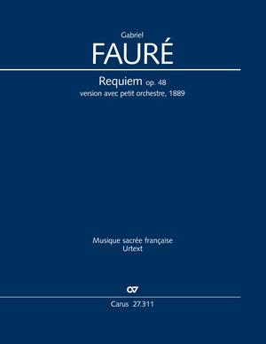 FAURÉ - REQUIEM OP.48 VERSION AVEC PETIT ORCHESTRE, 1889, VIOLA II PART