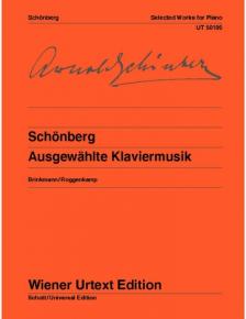 SCHÖNBERG - AUSGEWAEHLTE KLAVIERMUSIK (BRINKMANN/ROGGENKAMP) WIENER URTEXT EDITION