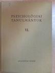 Adorjáni Csaba - Pszichológiai tanulmányok VI. [antikvár]