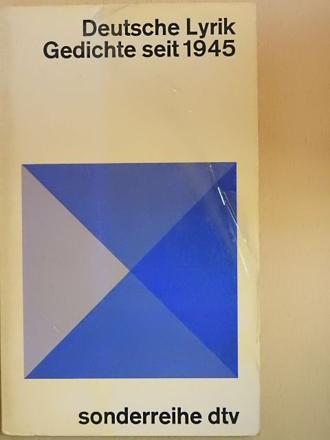 Ernst Jandl - Deutsche Lyrik Gedichte seit 1945 [antikvár]