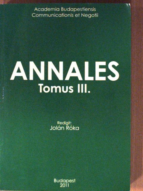 Agnieszka Klucznik-Törő - Annales III. [antikvár]
