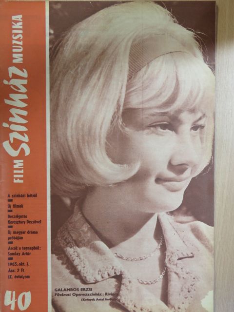 Barabás Tamás - Film-Színház-Muzsika 1965. október 1. [antikvár]